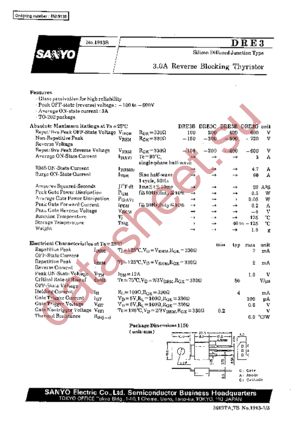 DRE3B datasheet  