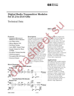 DRT1-2312 datasheet  