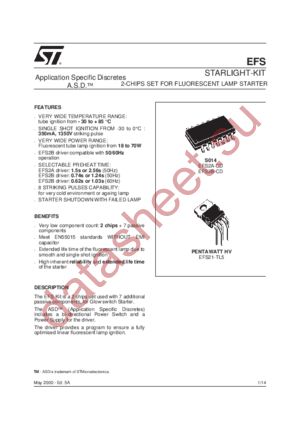 EFS2A datasheet  