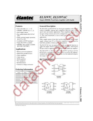 EL5197ACS-T7 datasheet  