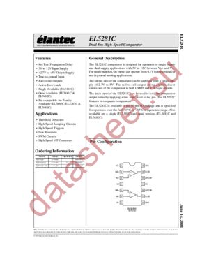 EL5281CS-T13 datasheet  