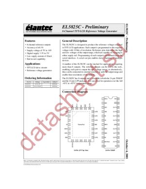 EL5825C datasheet  