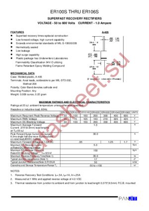 ER101S datasheet  