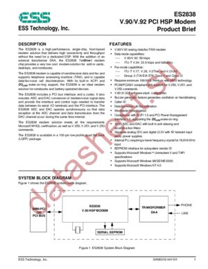 ES2838S datasheet  