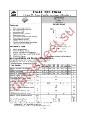 ES2DA datasheet  