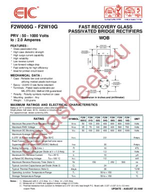 F2W10G datasheet  