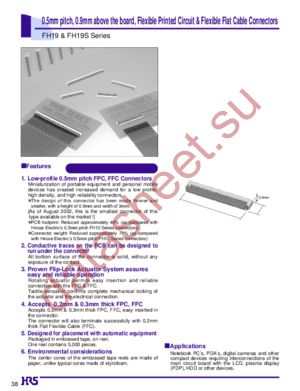 FH19S-50S-0.5SH datasheet  