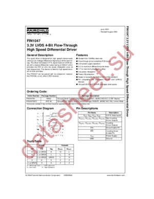 FIN1047MTCX_NL datasheet  