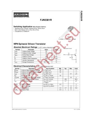 FJN3301RTA_NL datasheet  