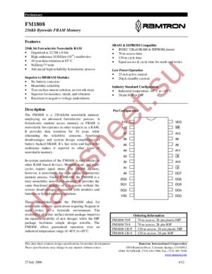 FM1808 datasheet  