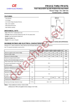 FR106G datasheet  