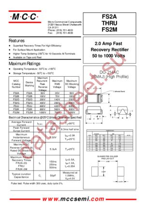 FS2A datasheet  