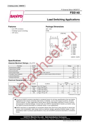 FSS140 datasheet  