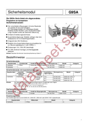 G9SA-321-T30 datasheet  