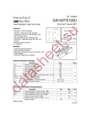 GA100TS120U datasheet  