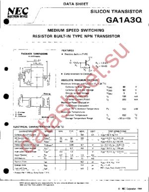 GA1A3Q-T2 datasheet  