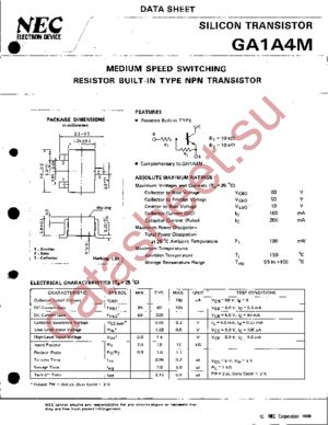 GA1A4M-T2 datasheet  