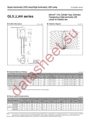 GL5TR44 datasheet  