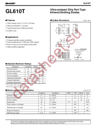 GL610T datasheet  