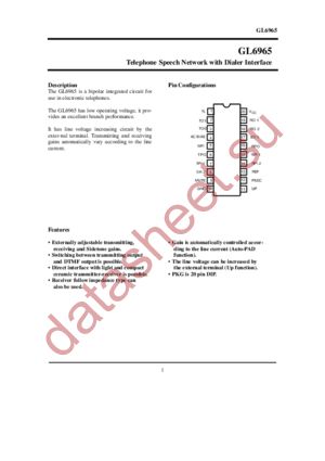 GL6965 datasheet  