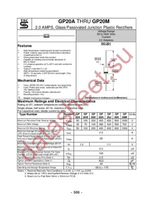 GP20A datasheet  