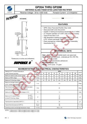 GP20J datasheet  