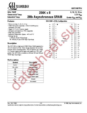 GS72108J-8 datasheet  