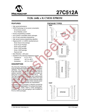 27C512A-12EVS datasheet  