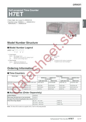 H7ET-NV1-BH datasheet  