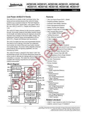 HC55140 datasheet  