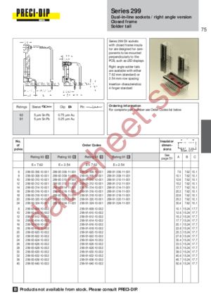 299-91-626-10-002 datasheet  