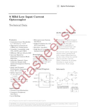 HCPL-0300 datasheet  