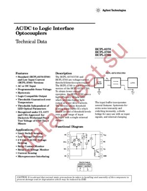 HCPL-3760-020 datasheet  