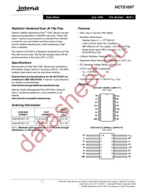 HCTS109T datasheet  