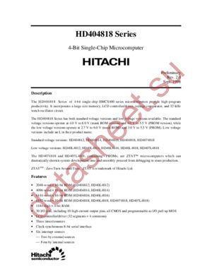 HD404816 datasheet  