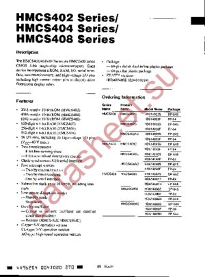 HD614086H datasheet  