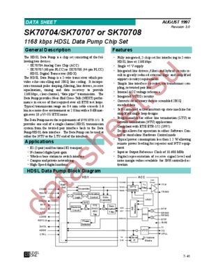 SK70704 datasheet  