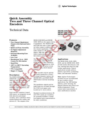 HEDM-5605 datasheet  