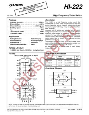 HI3-0222-5 datasheet  