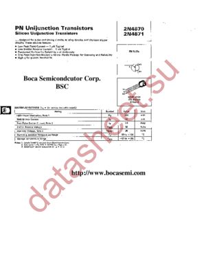 2N4870 datasheet  