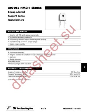 HM31-21200 datasheet  