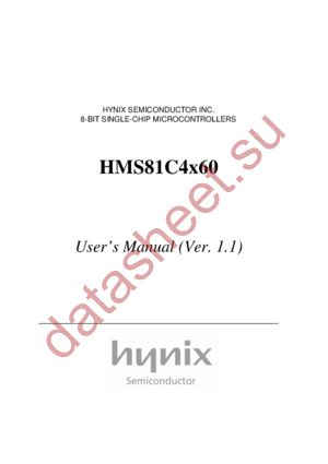 HMS87C4260 datasheet  