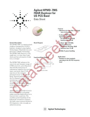 HPMD-7905 datasheet  