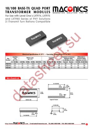 HS2185 datasheet  