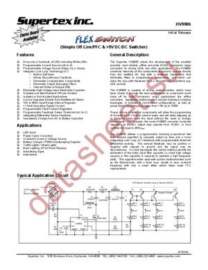 HV9906LG datasheet  