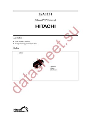 2SA1121 datasheet  