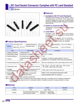 IC1BB-68RD-1.27SHA datasheet  