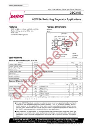 2SC3457 datasheet  