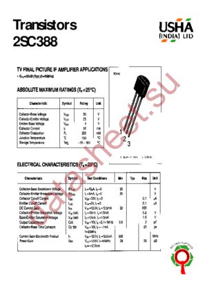 2SC388 datasheet  