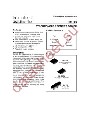 IR1175STR datasheet  